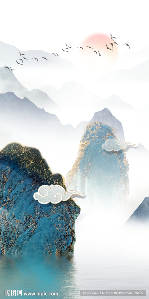 高雅 中式清晰玄关 Tif分层