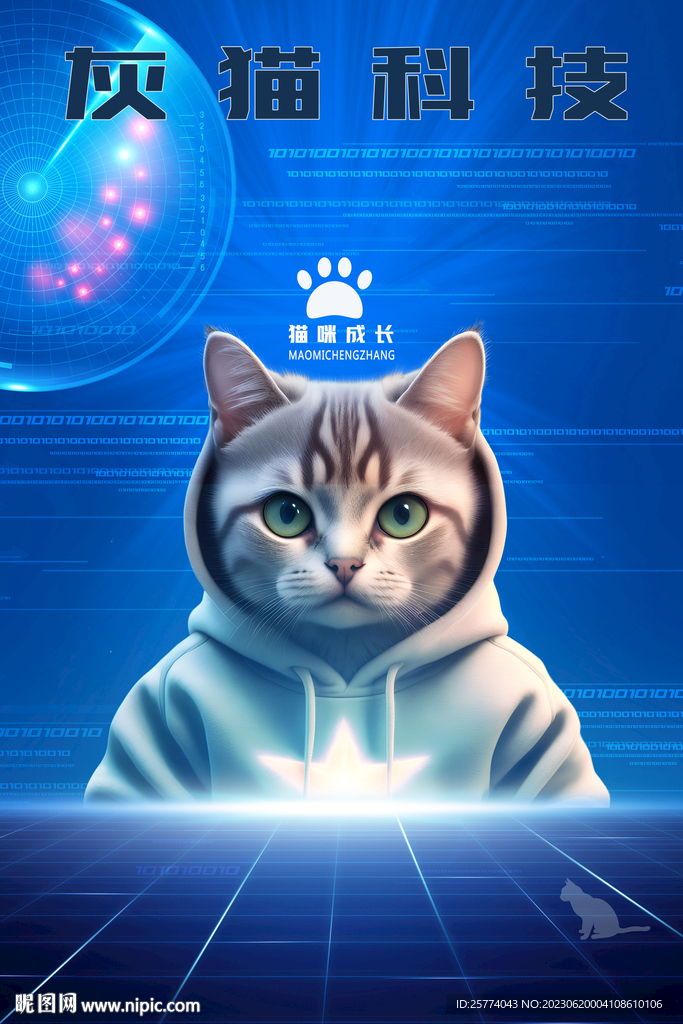 灰猫科技海报
