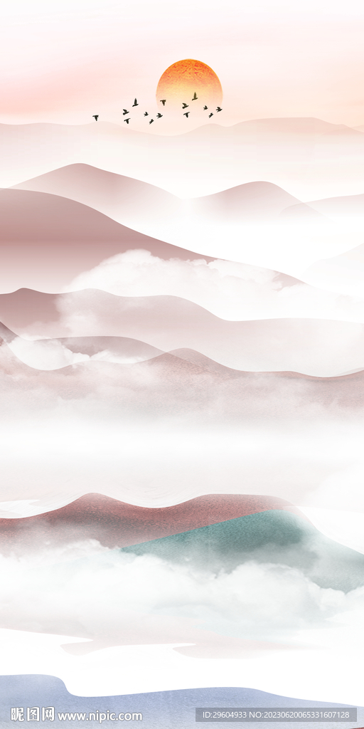 蓝色 最新简奢玄关 Tif分层