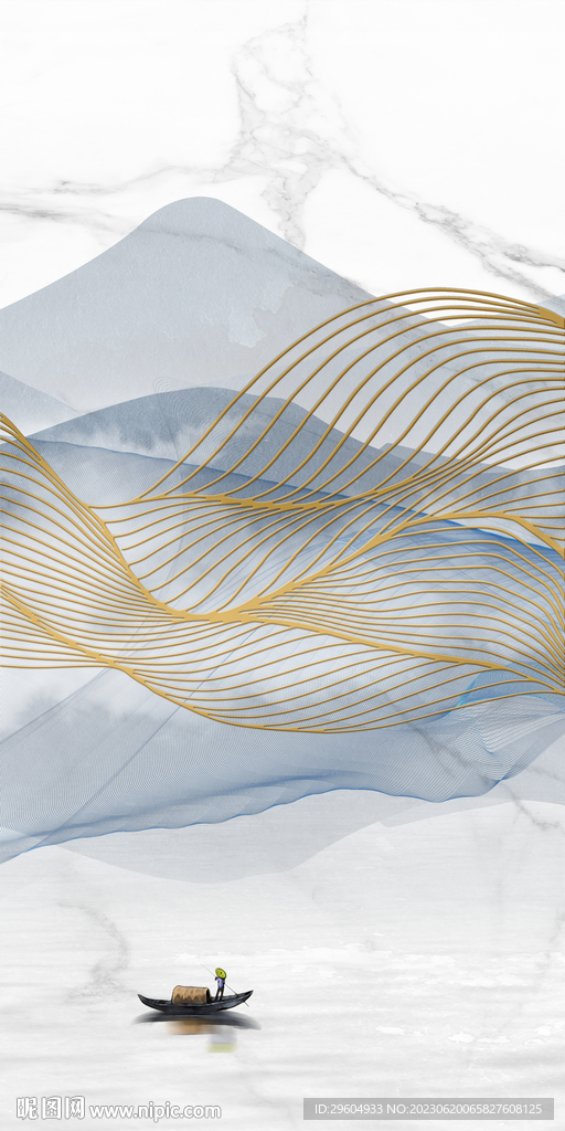 别墅 高档轻奢玄关 Tif分层