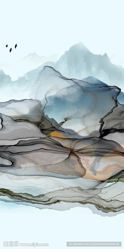 大气 高档轻奢玄关 Tif分层