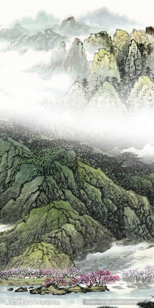 高端 高档中式玄关 TIf分层