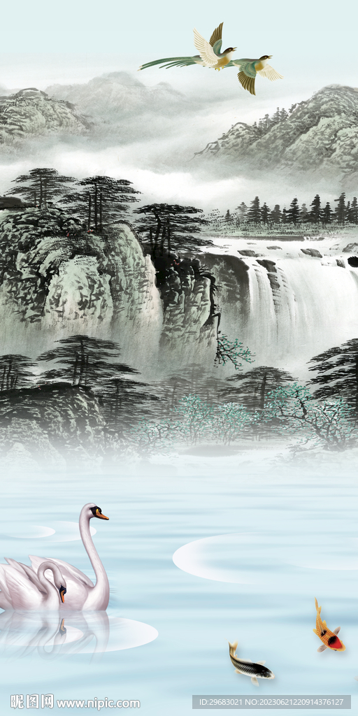 大气 爆款高清玄关 TIf分层