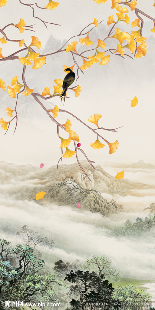 现代 简奢人气玄关 tIf分层