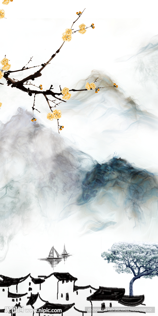 别墅 新款高端玄关 Tif分层