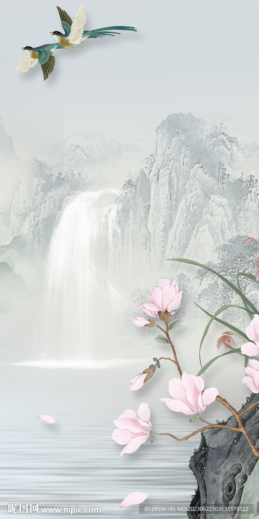 别墅 极简高清玄关 Tif分层