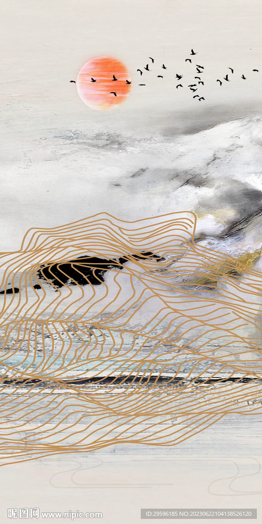 高雅 新款高端玄关 Tif分层