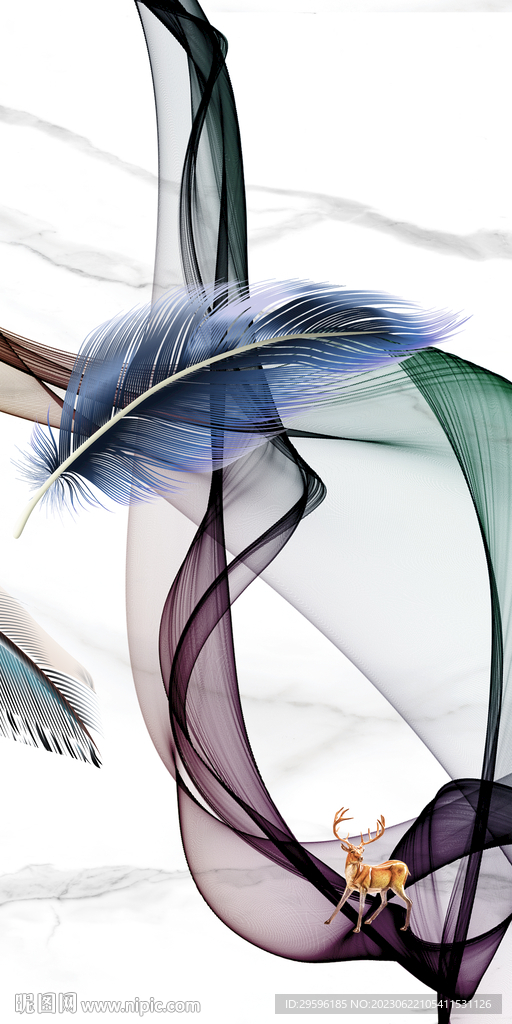 爆款 高档简奢玄关 TIF分层