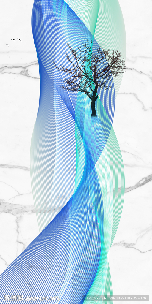 最新 高档简奢玄关 TIF分层