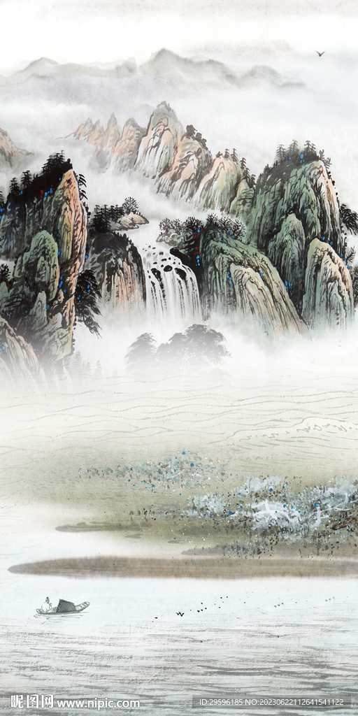 人气 中式爆款玄关 Tif分层