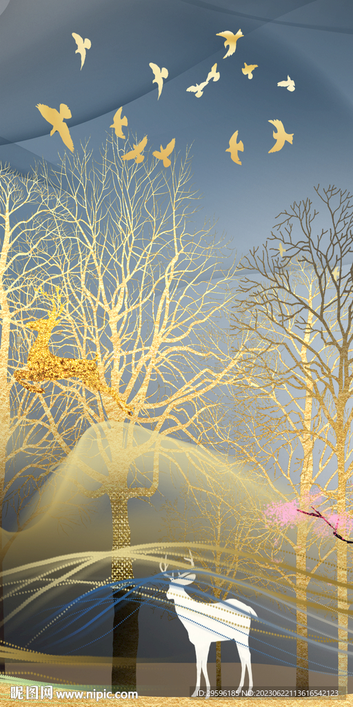 奢华 高清豪华玄关 TIf分层