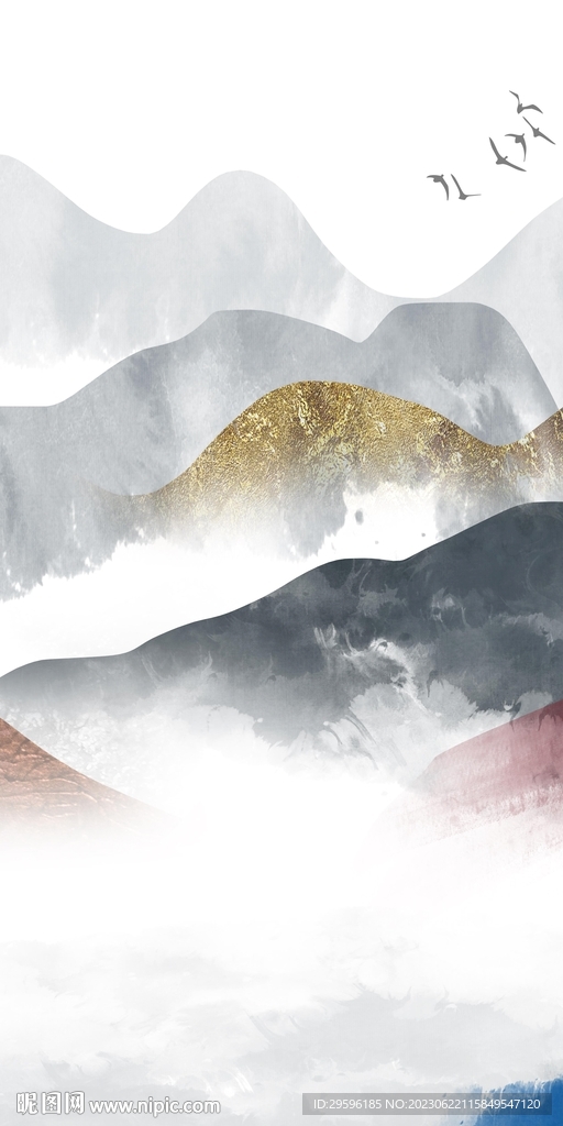 爆款 高档简意玄关 TIF分层