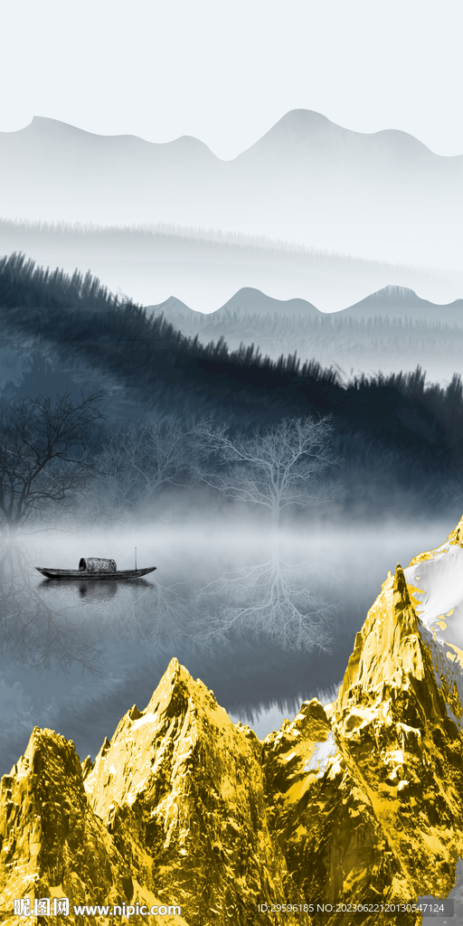 最新 高档简意玄关 TIF分层