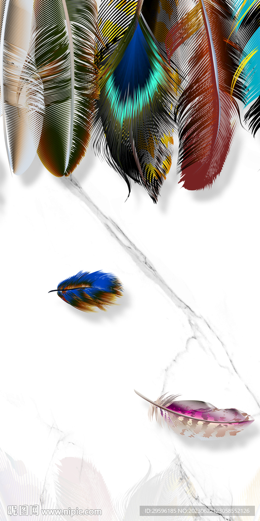 高清 高档轻奢玄关 TIF分层