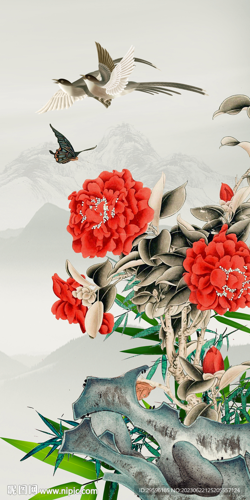 现代 爆款简奢玄关 TIF分层