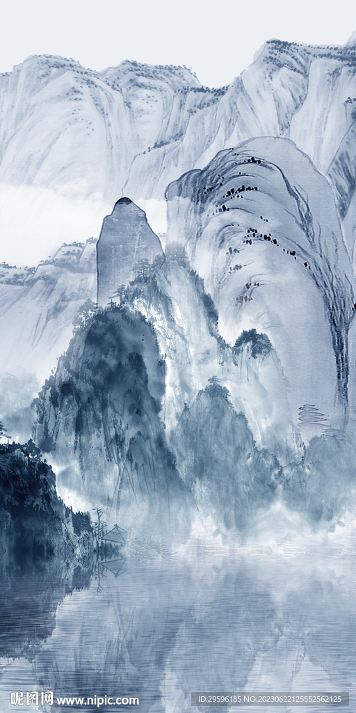 别墅 中式简奢玄关 TIF分层