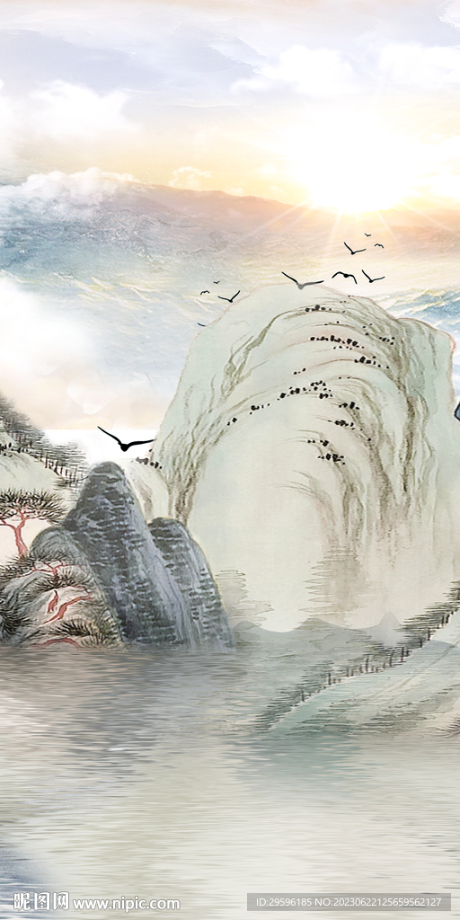 现代 高端简意玄关 TIF分层