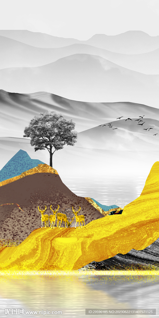 极简 高端现代玄关 TIF分层