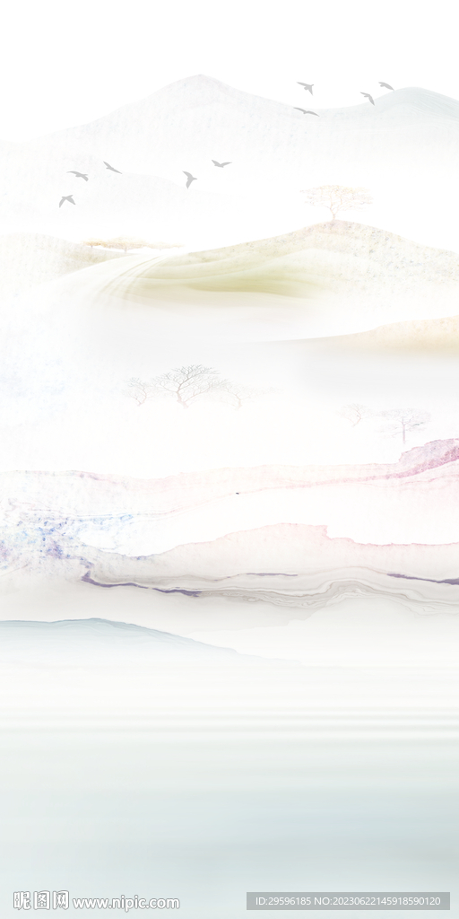 别墅 极简高档玄关 Tif分层