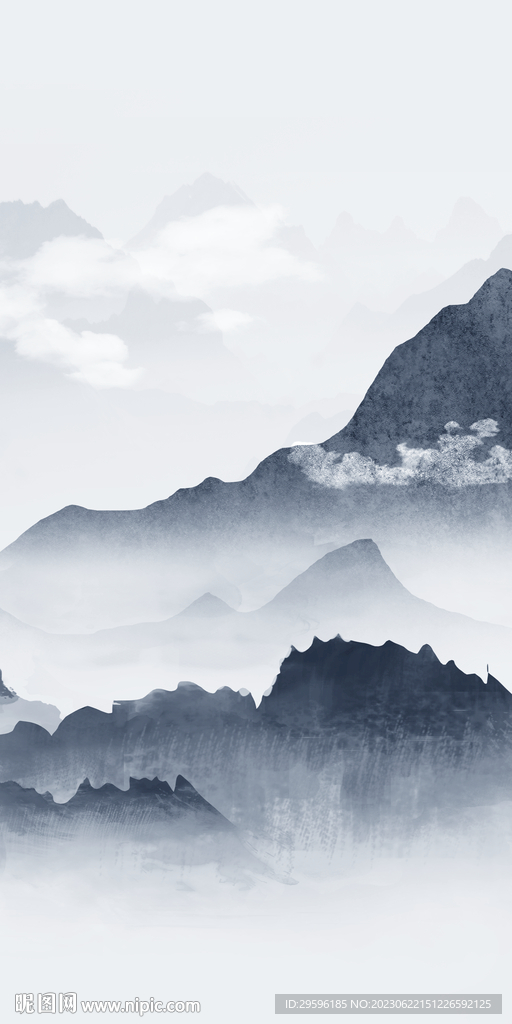 高端 极简高档玄关 Tif分层