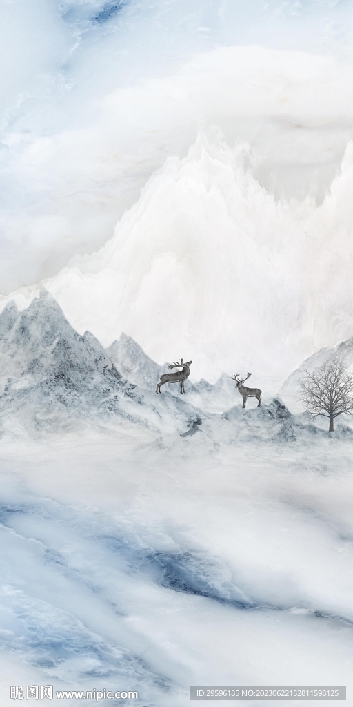 爆款 大气高端玄关 Tif分层