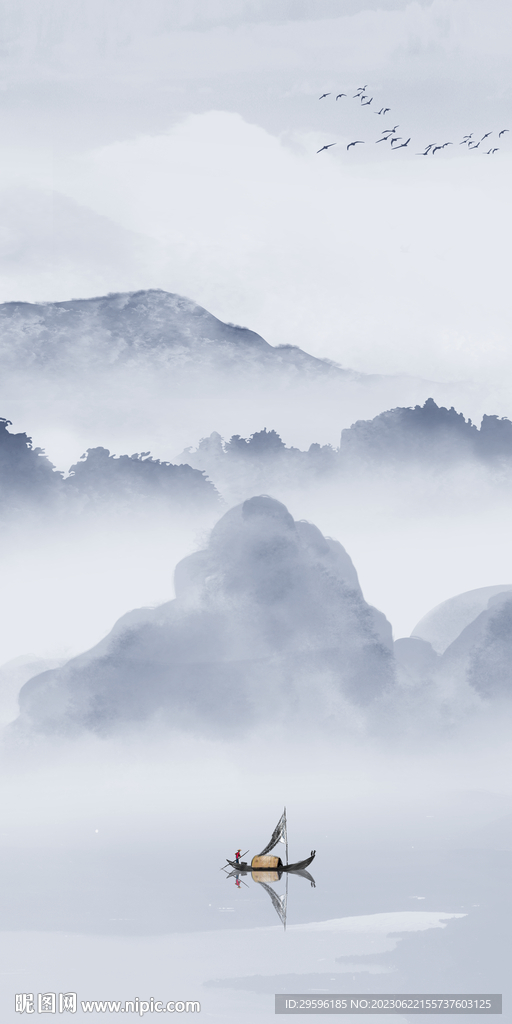 蓝色 人气高档玄关 tif分层