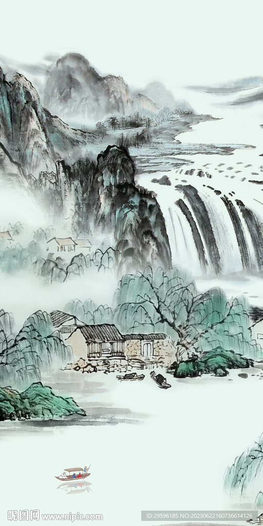 高雅 人气高档玄关 tif分层