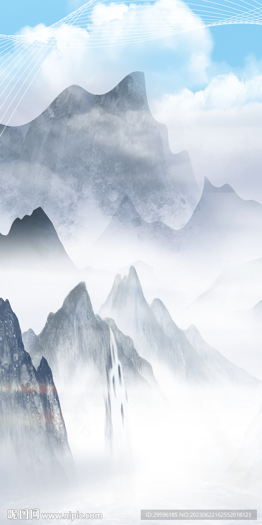 高端 奢雅高清玄关 tif分层