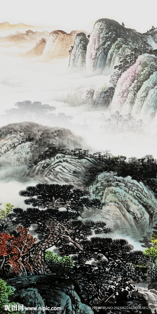 简约 奢雅高清玄关 tif分层