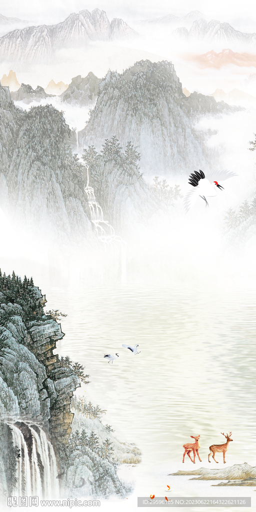 高清 奢雅简约玄关 tif分层