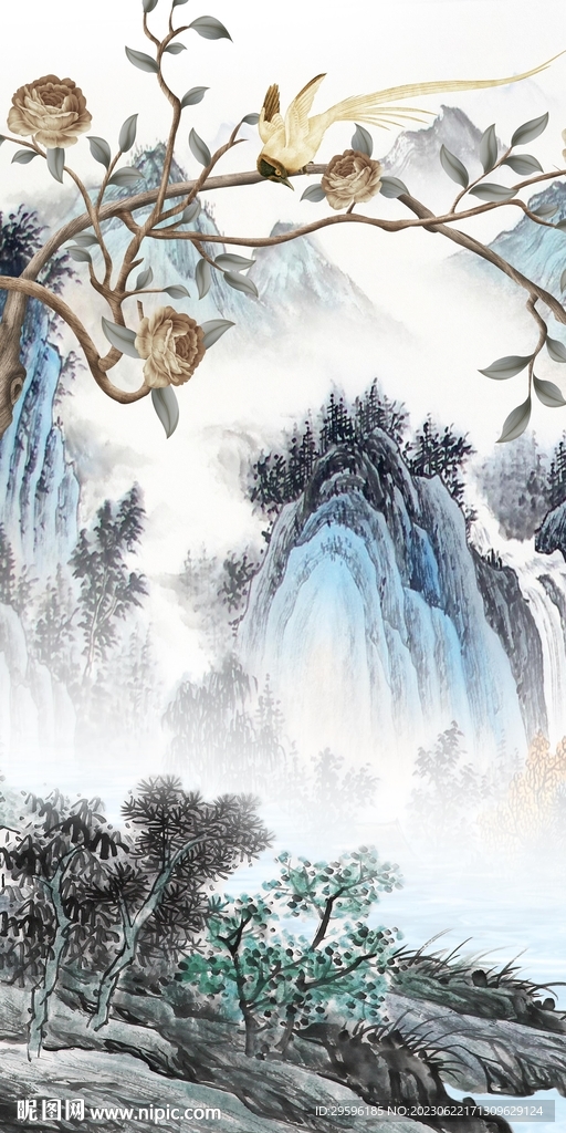 高雅 新传高档玄关 tif分层