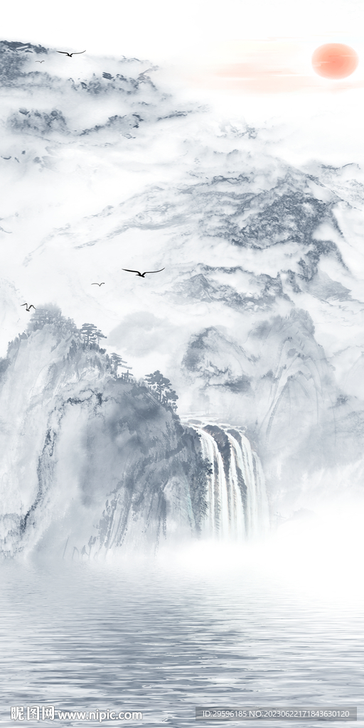 别墅 高清简约玄关 Tif分层