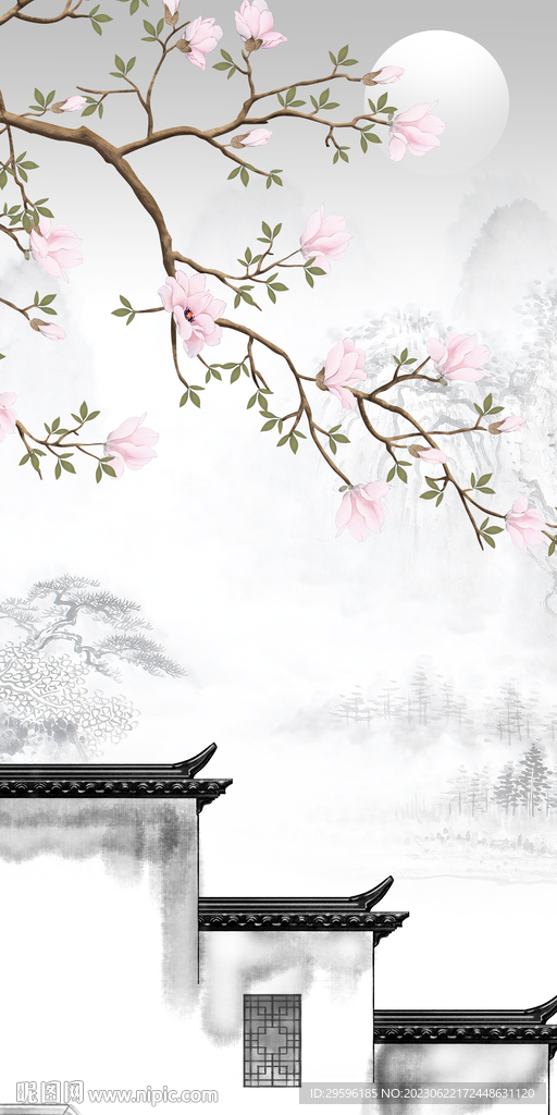 人气 高清简约玄关 Tif分层