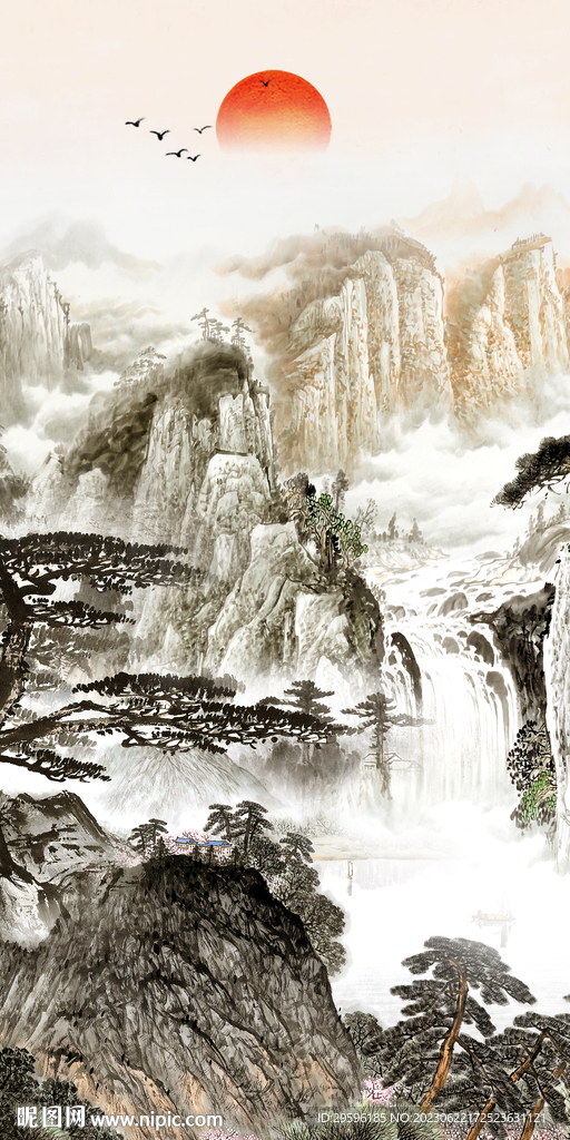 大气 高清简约玄关 Tif分层