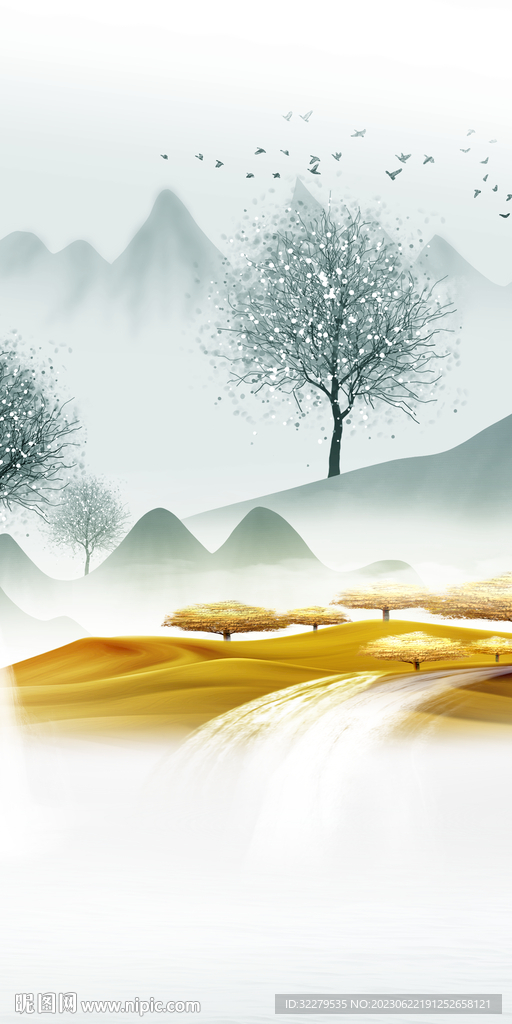 爆款 高档大气玄关 tIf分层