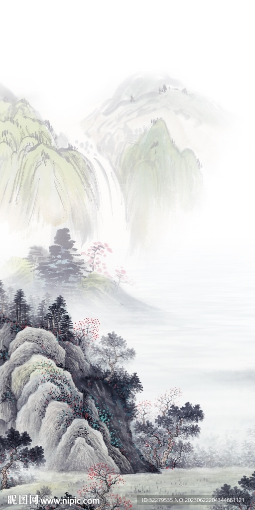 新传 中式清晰玄关 TIF分层