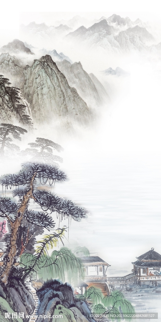 最新 中式清晰玄关 TIF分层