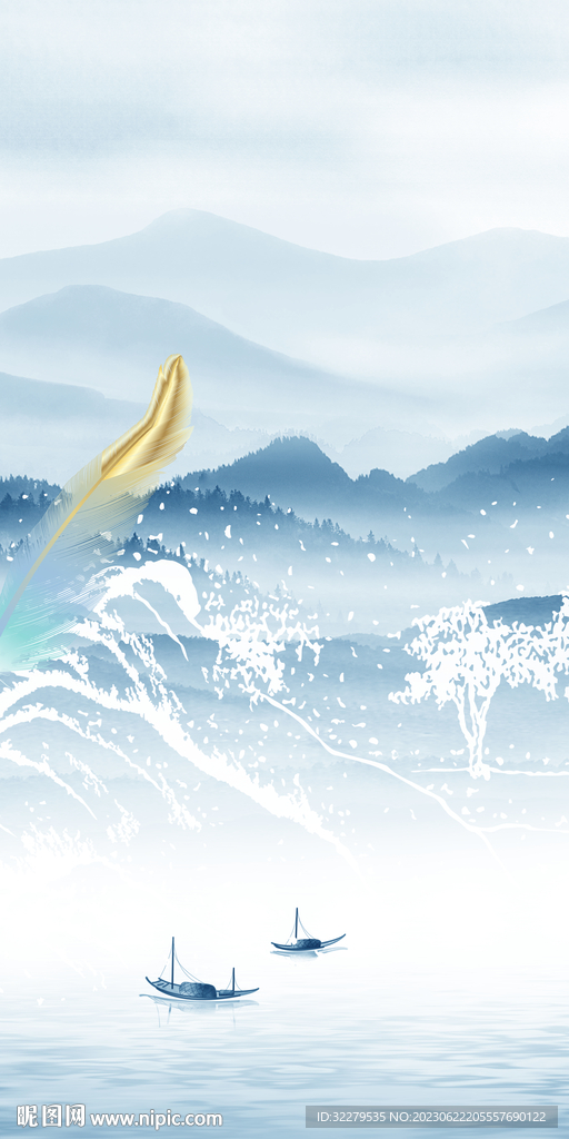 简约 中式清晰玄关 TIF分层