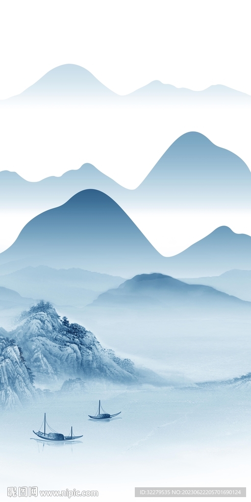 人气 中式清晰玄关 TIF分层