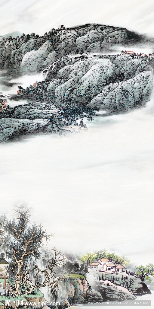 新品 高端简意玄关 TIF分层