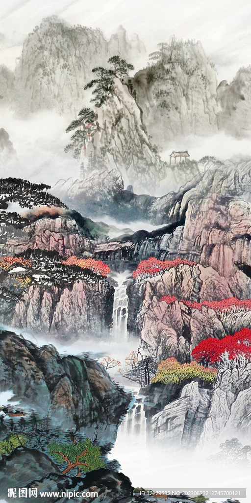 现代 高端简意玄关 TIF分层