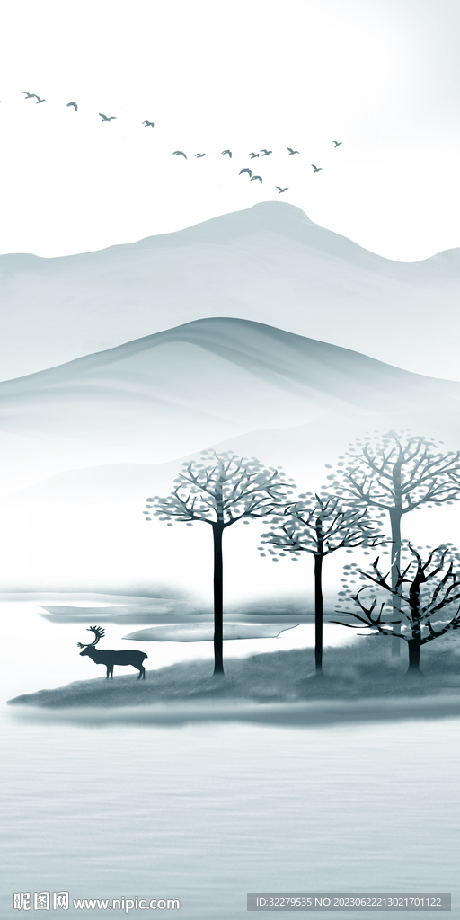 大气 高端简意玄关 TIF分层