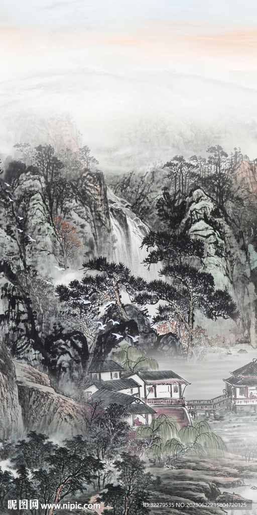 高档 极简人气玄关 tIF分层