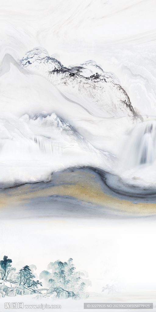 现代 高端最新玄关 tIF分层