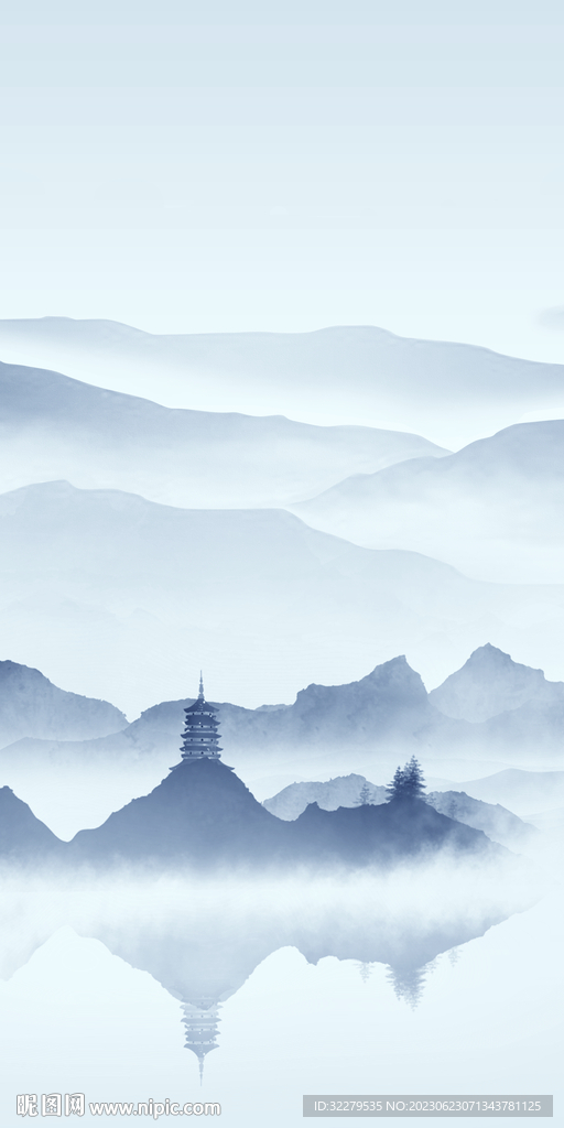 别墅 中式新款玄关 TIF分层