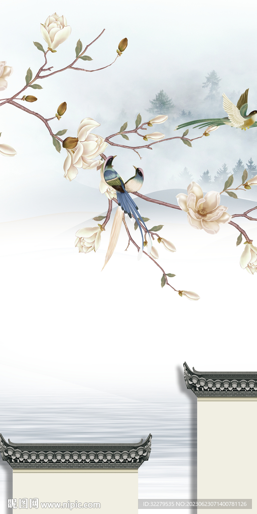 极简 中式新款玄关 TIF分层