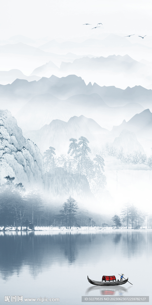 高端 中式新款玄关 TIF分层