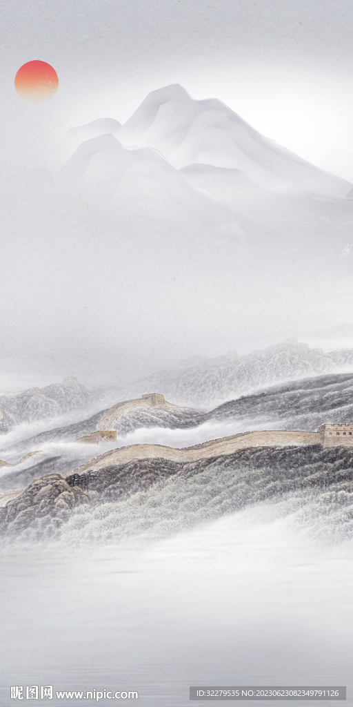 高端 淡雅新传玄关 TIF分层