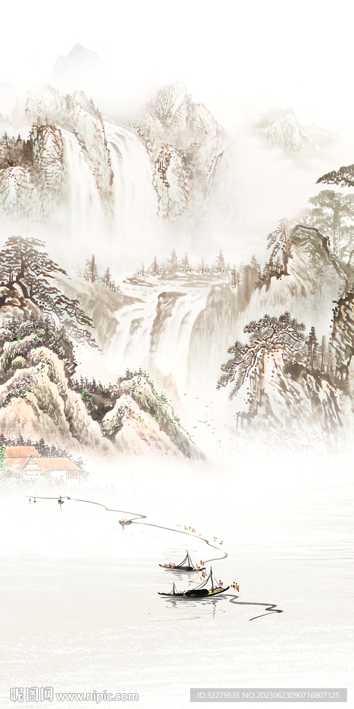 新款 中式意境玄关 TIF分层