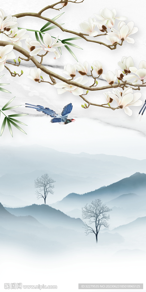 人气 简约中式玄关 tiF分层